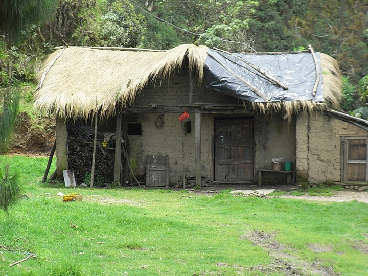 Lehmhütte - Ecuador